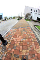 Sidewalk downtown Ryan St